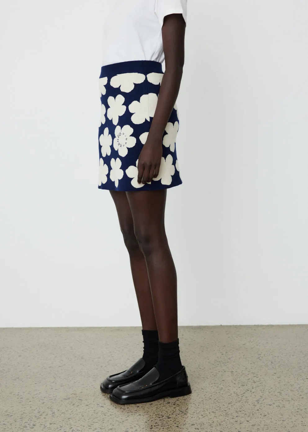 Jacquard Mini Skirt