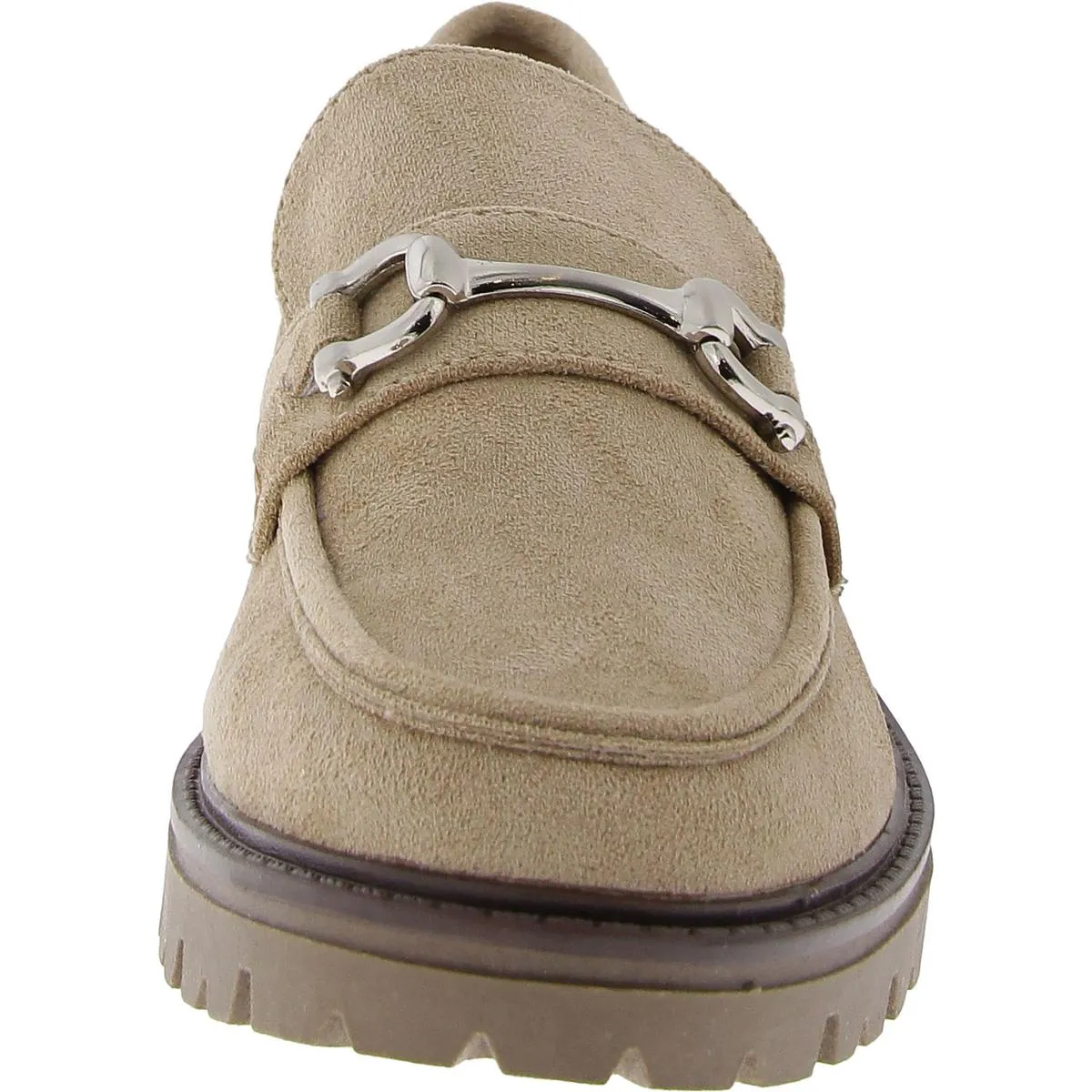 Journee Collection Womens Jessamey Faux Suede Embellished Loafers