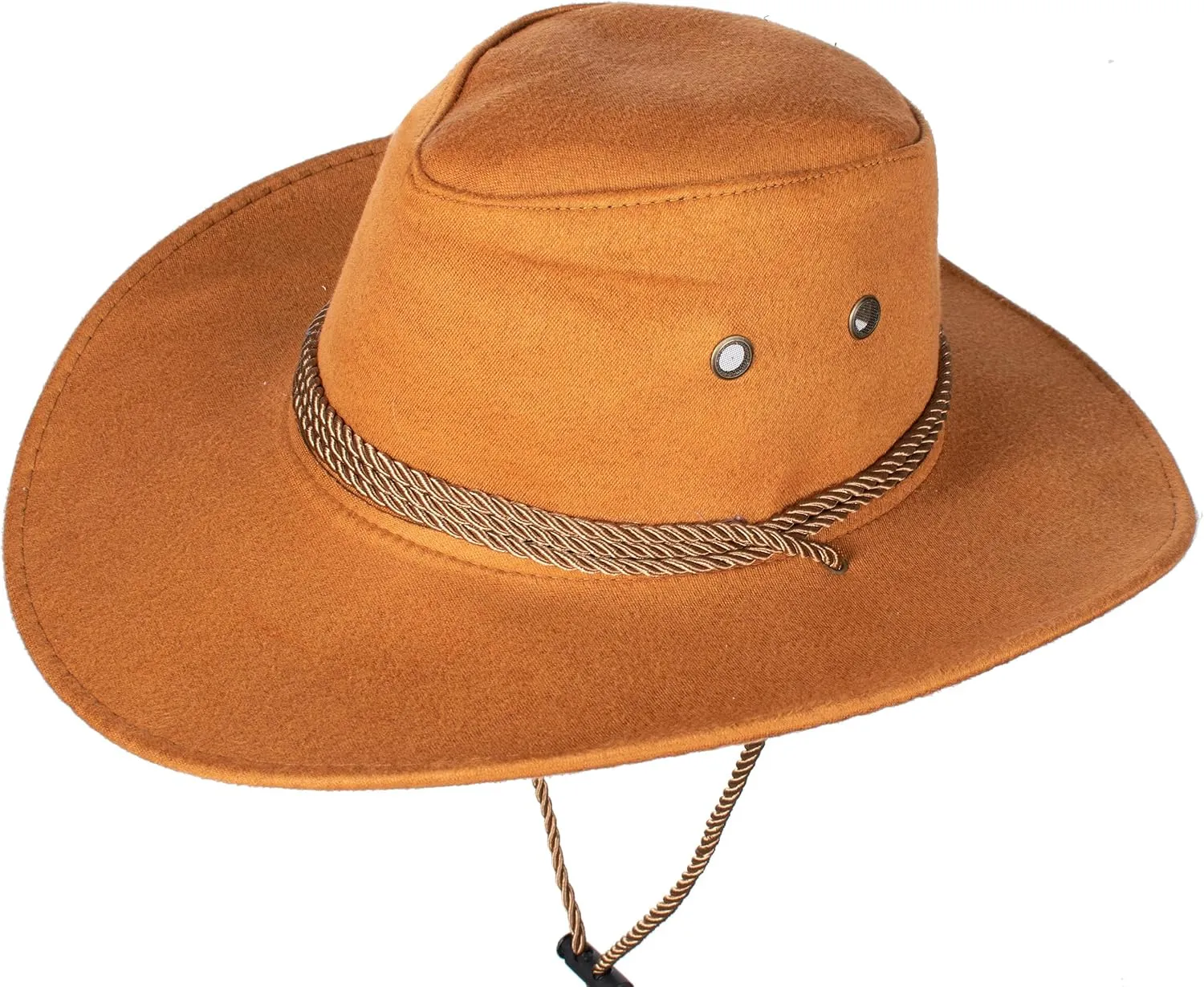 KAIPUTE Western Cowboy Costume Men's Cloak Hat for Adult Halloween Party Cosplay