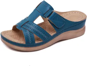 Ladmiple Womens Sandals With Arch Support Dressy Orthopedic Slides Slippers Summer Orthotic Flip Flops for Plantar Fasciitis