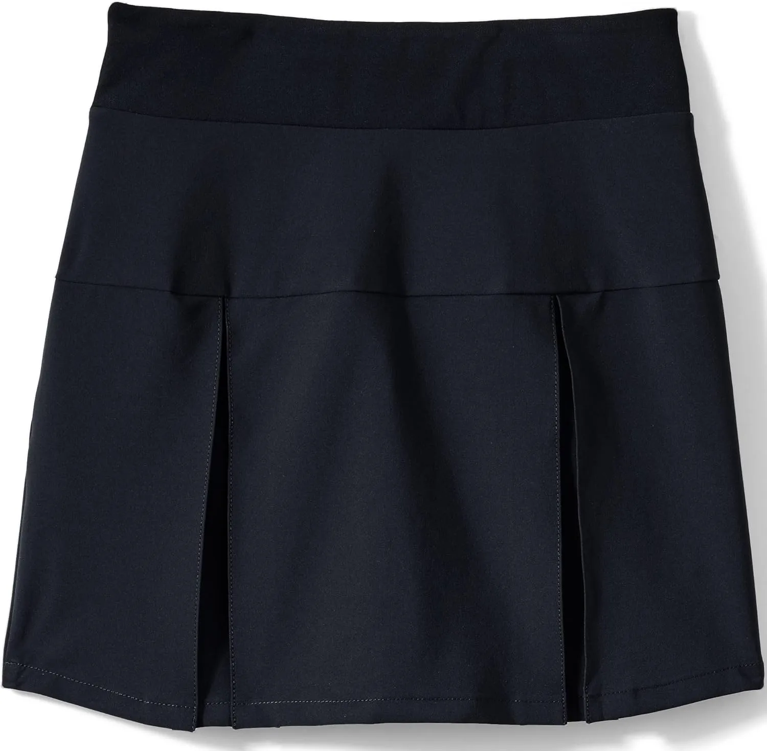 Lands' End School Uniform Girls Performance Pleated Skort Above The Knee