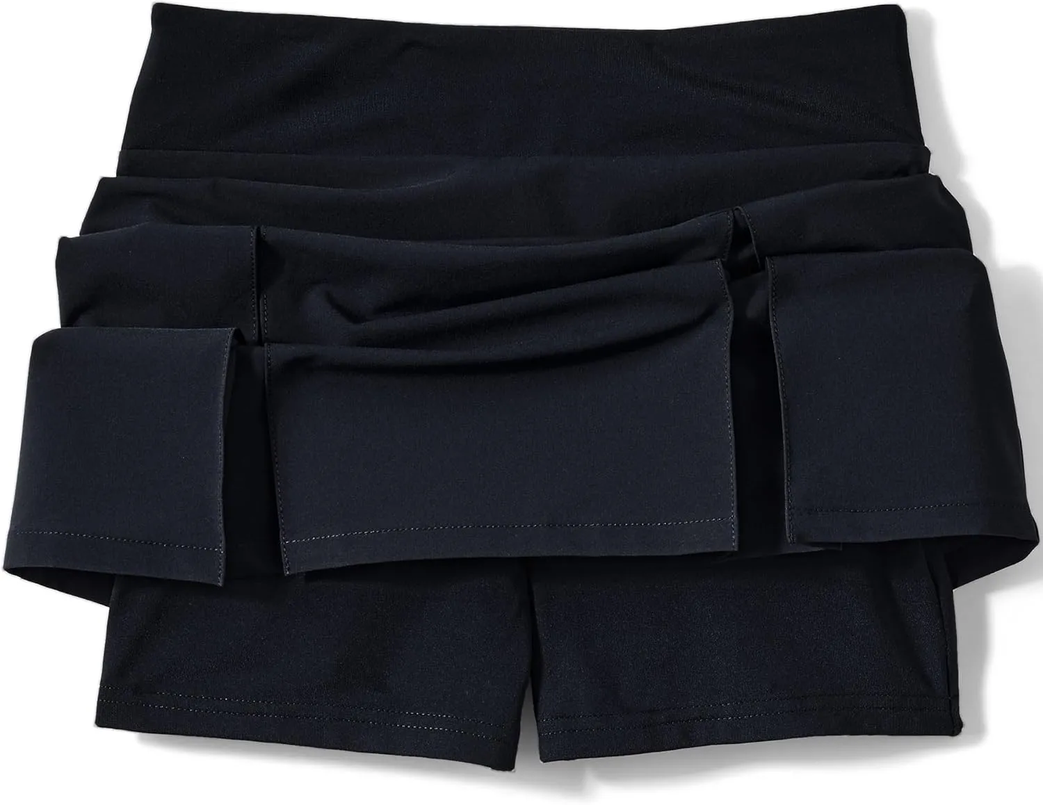 Lands' End School Uniform Girls Performance Pleated Skort Above The Knee