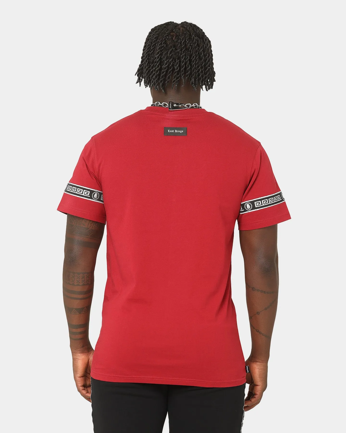 Last Kings Tut Taped Short Sleeve T-Shirt Bloodstone