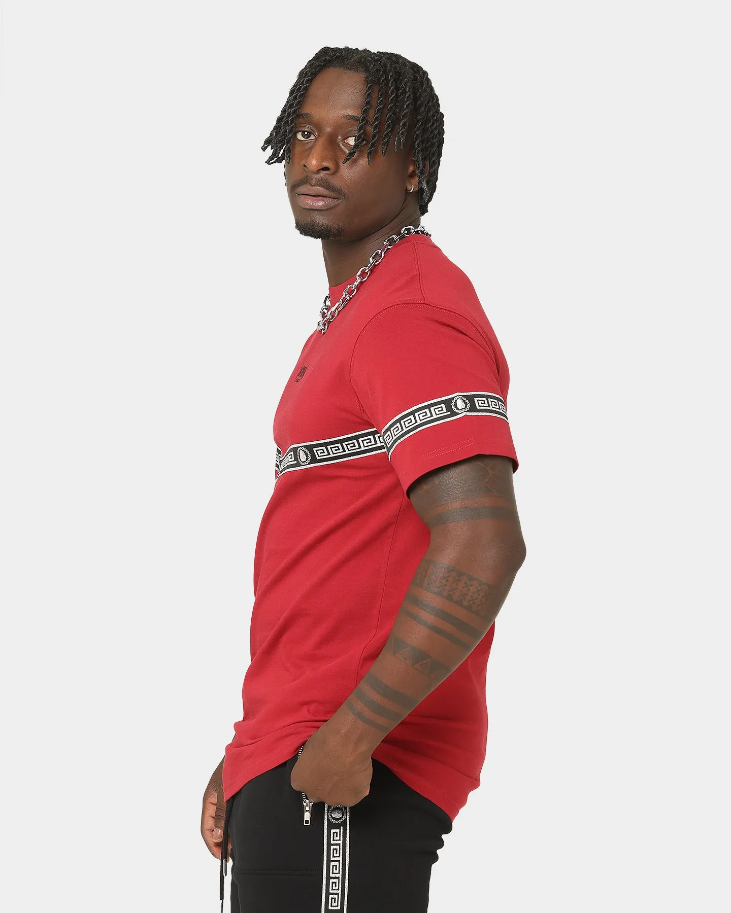 Last Kings Tut Taped Short Sleeve T-Shirt Bloodstone