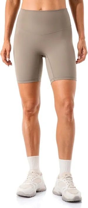 Lavento Women's All Day Soft Biker Shorts 3"/ 5"/ 7" - High Waisted Workout Gym Running Yoga Short