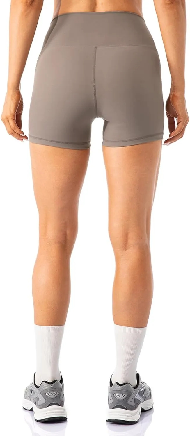 Lavento Women's All Day Soft Biker Shorts 3"/ 5"/ 7" - High Waisted Workout Gym Running Yoga Short