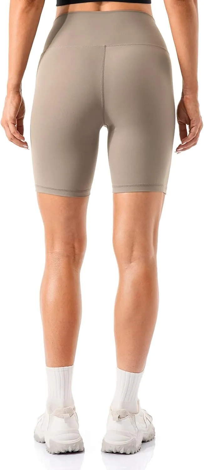 Lavento Women's All Day Soft Biker Shorts 3"/ 5"/ 7" - High Waisted Workout Gym Running Yoga Short