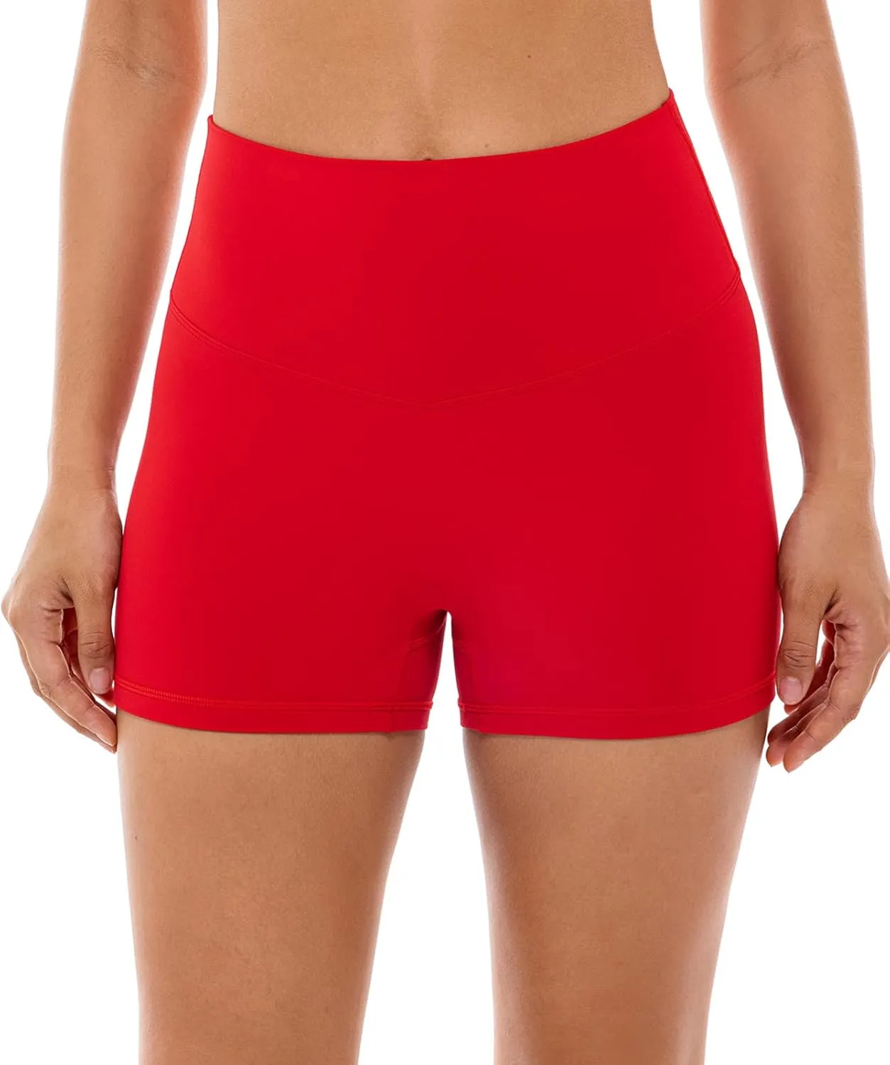 Lavento Women's All Day Soft Biker Shorts 3"/ 5"/ 7" - High Waisted Workout Gym Running Yoga Short