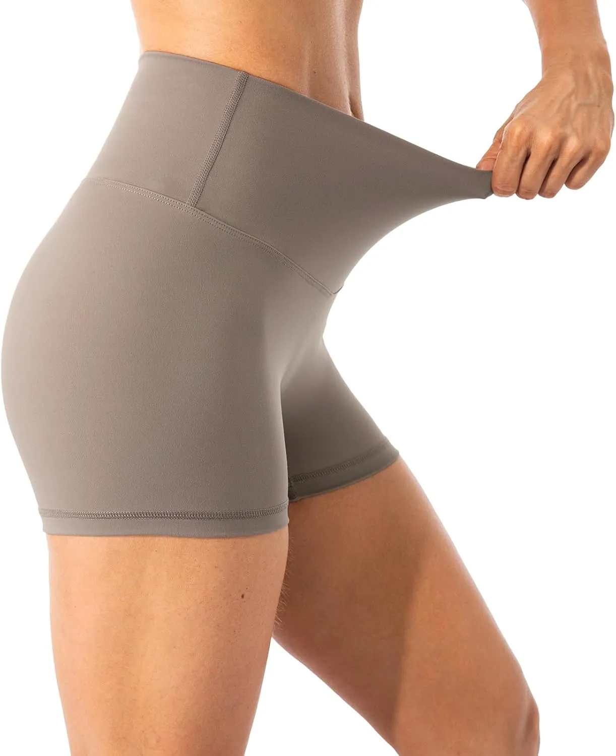 Lavento Women's All Day Soft Biker Shorts 3"/ 5"/ 7" - High Waisted Workout Gym Running Yoga Short