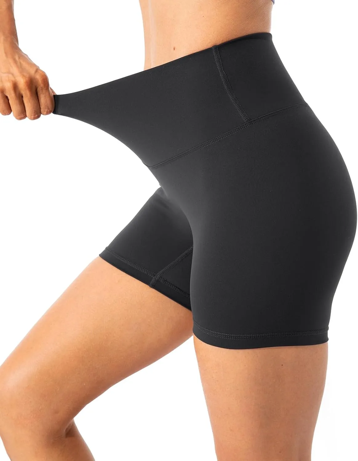 Lavento Women's All Day Soft Biker Shorts 3"/ 5"/ 7" - High Waisted Workout Gym Running Yoga Short