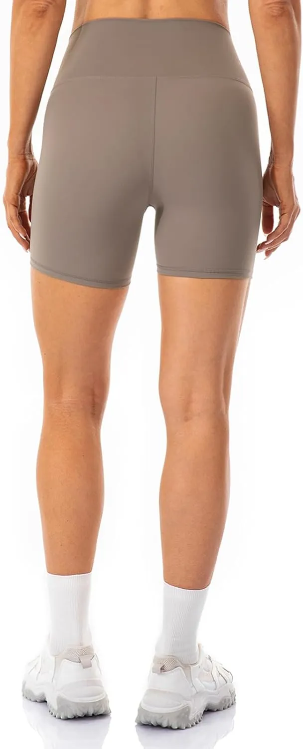 Lavento Women's All Day Soft Biker Shorts 3"/ 5"/ 7" - High Waisted Workout Gym Running Yoga Short