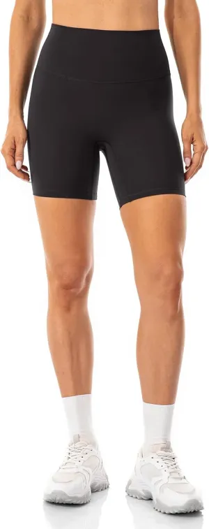 Lavento Women's All Day Soft Yoga Shorts 4"/ 6" - Workout Gym Running Active Biker Short for Woman