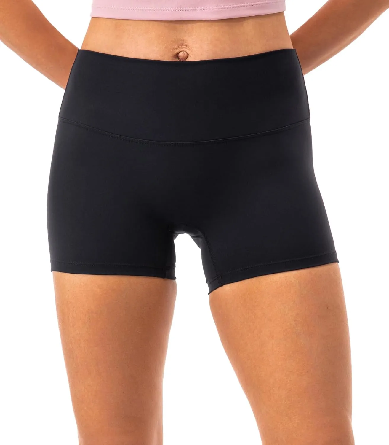 Lavento Women's All Day Soft Yoga Shorts 4"/ 6" - Workout Gym Running Active Biker Short for Woman