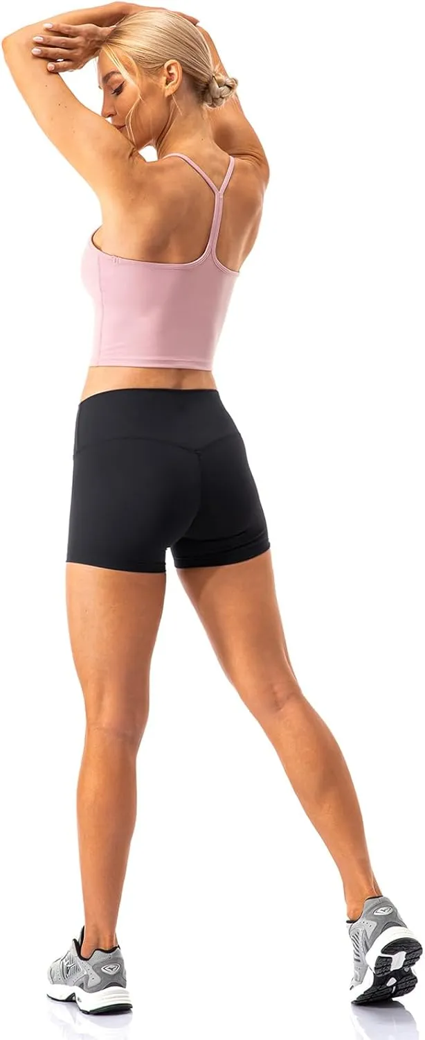 Lavento Women's All Day Soft Yoga Shorts 4"/ 6" - Workout Gym Running Active Biker Short for Woman