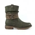 Lunar Veronica Ladies Ankle Boot GLB145 Olive