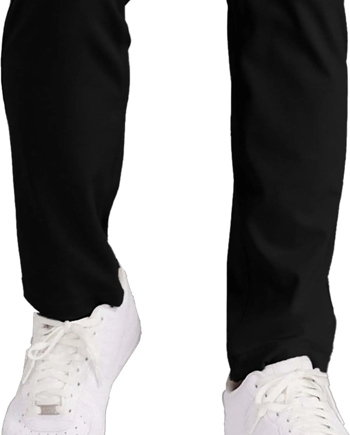 Men's All Day Comfy Golf Pants Slim Fit Easy Casual Trousers Trendy Lightweight Stretch Work Slack