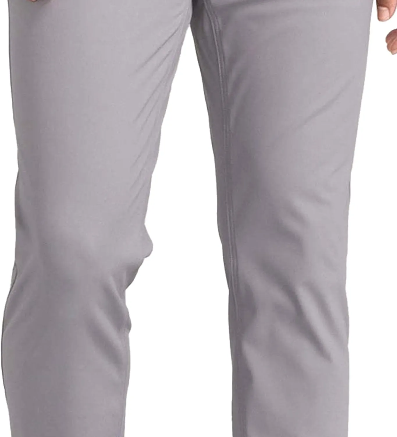Men's All Day Comfy Golf Pants Slim Fit Easy Casual Trousers Trendy Lightweight Stretch Work Slack