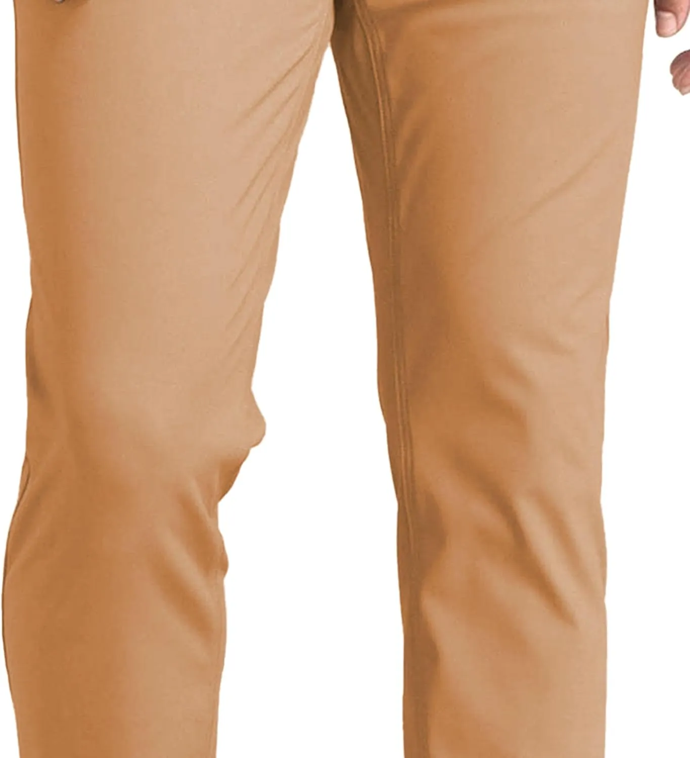Men's All Day Comfy Golf Pants Slim Fit Easy Casual Trousers Trendy Lightweight Stretch Work Slack