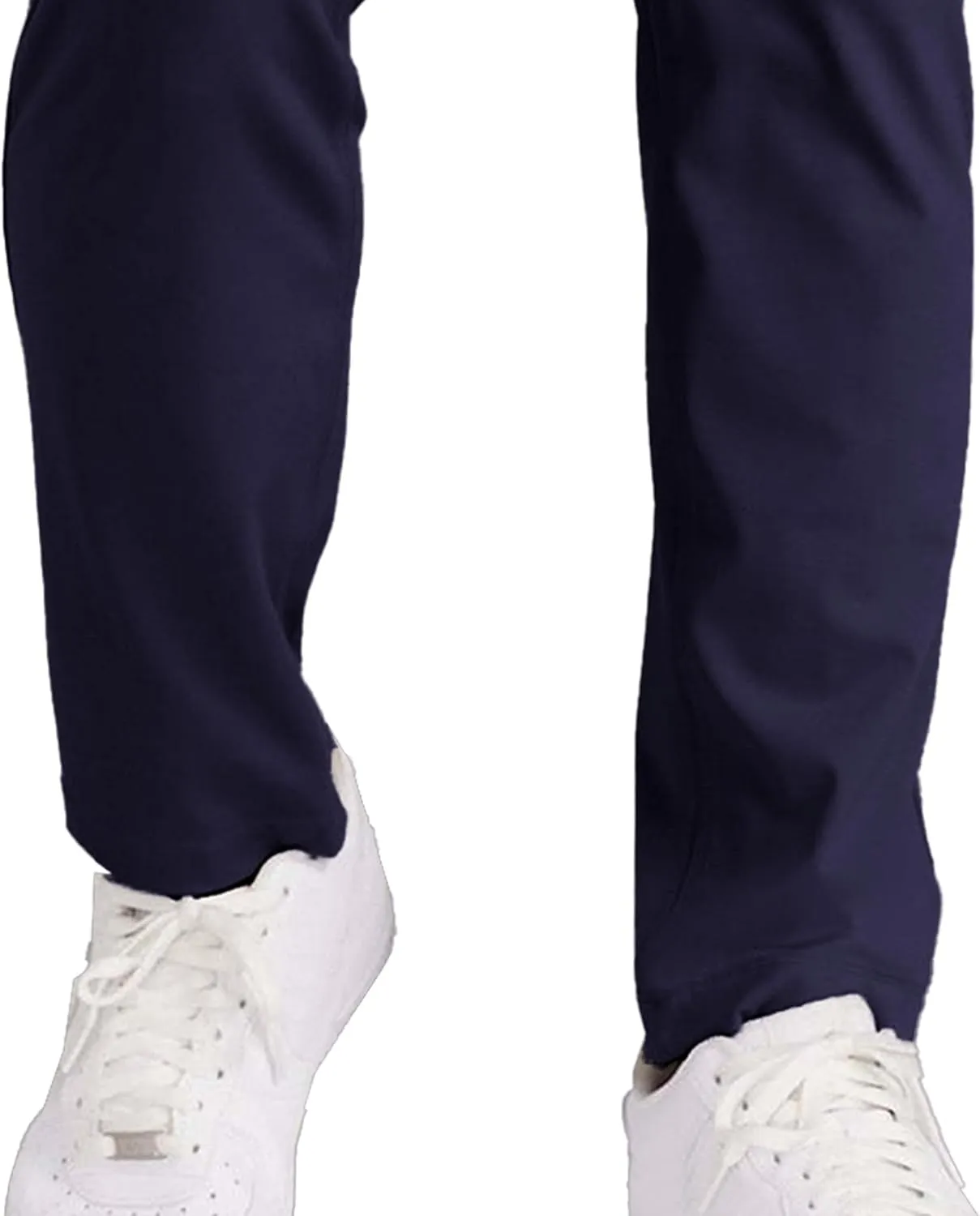 Men's All Day Comfy Golf Pants Slim Fit Easy Casual Trousers Trendy Lightweight Stretch Work Slack
