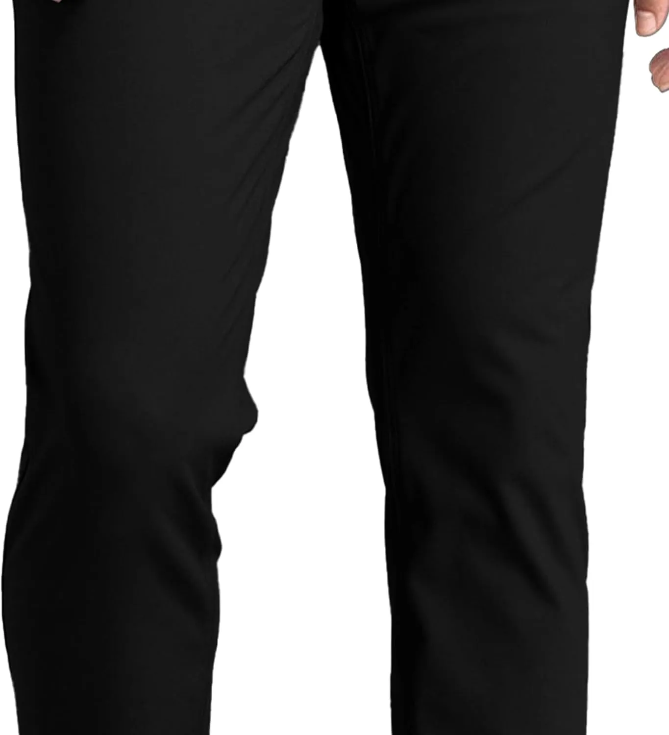Men's All Day Comfy Golf Pants Slim Fit Easy Casual Trousers Trendy Lightweight Stretch Work Slack