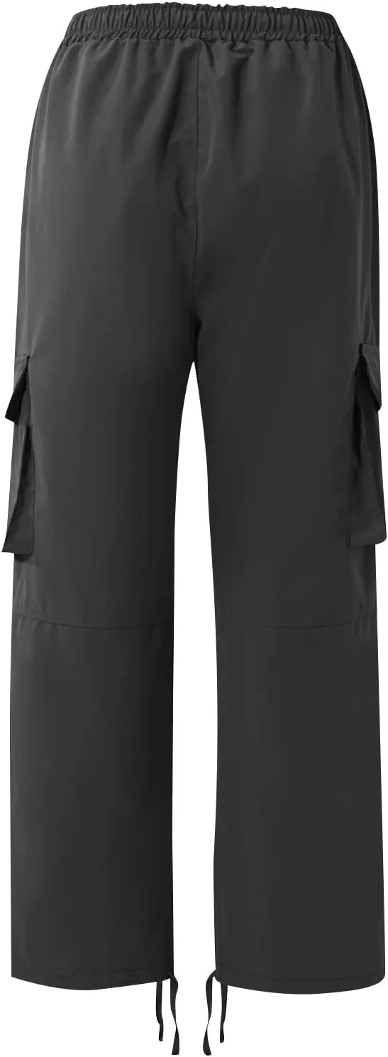 Mens Cargo Pants Bottom Construction Joggers Jogging Zipper Outdoor Trousers Fishing Sweatpants