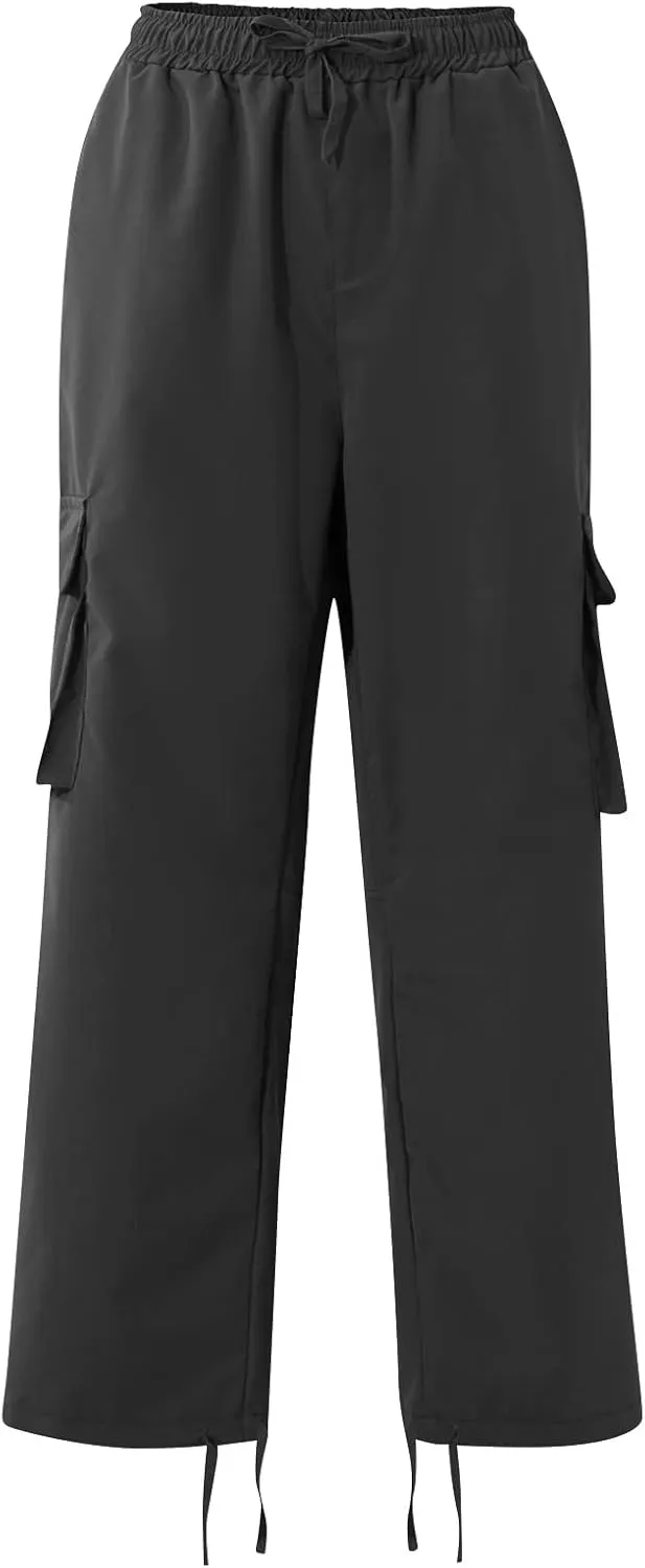 Mens Cargo Pants Bottom Construction Joggers Jogging Zipper Outdoor Trousers Fishing Sweatpants
