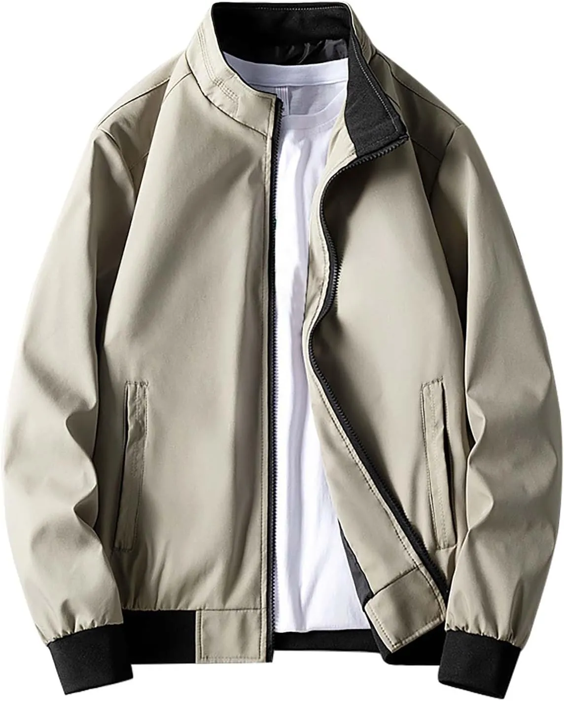 Mens Flannel Shirts All Casual Baseball Jacket Mens Jackets Black Sweatshirt Men Rain Mens Jackets Casual Stylish