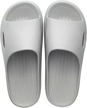 Mens Shower Shoes Slippers Quick Drying Bathroom Slippers Soft Sole Dorm Room Pool Sandals Water Sandals Wide