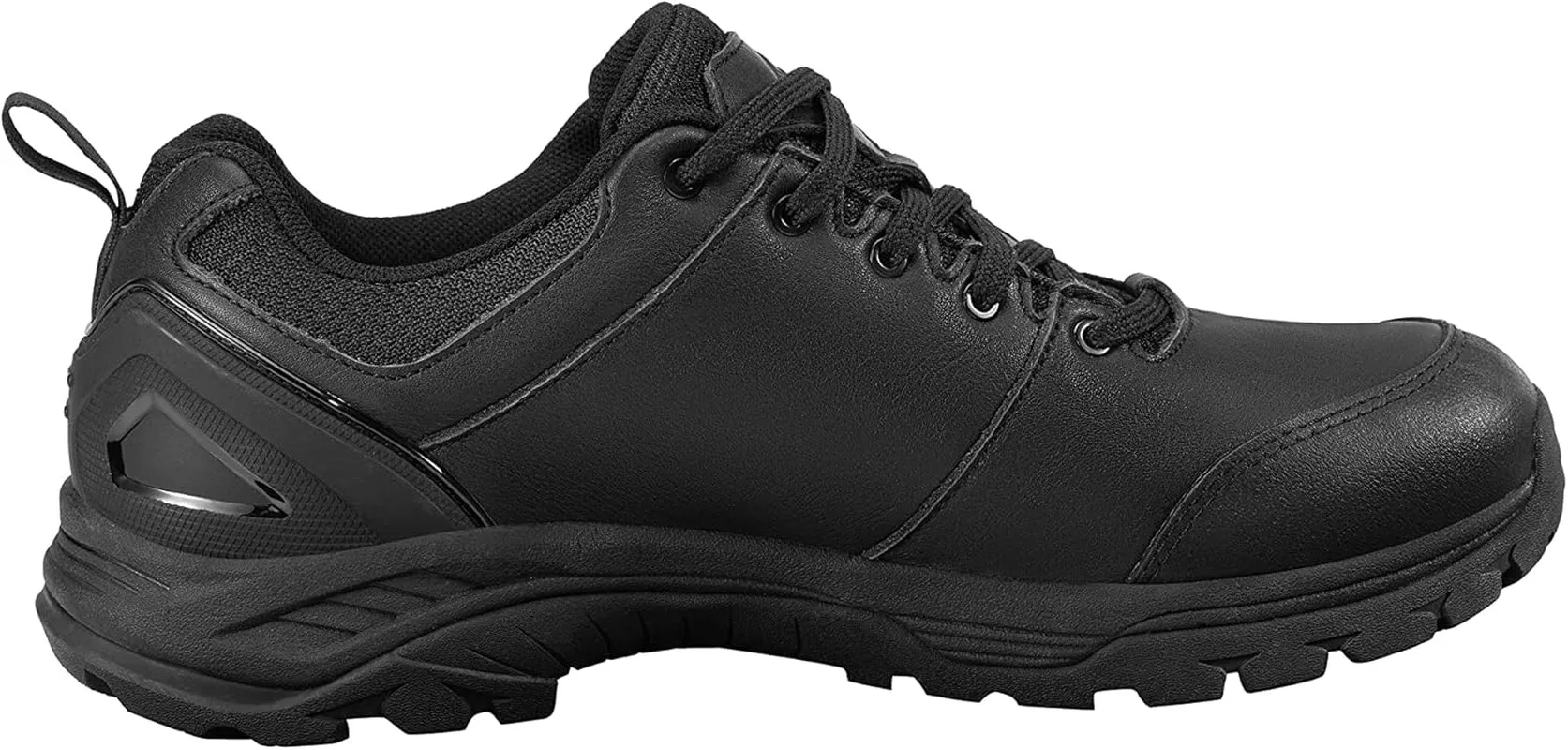 Men'S Waterproof Hiking Shoes Low Cut Hiking Boots Slip on Work Shoes Trekking Sneakers
