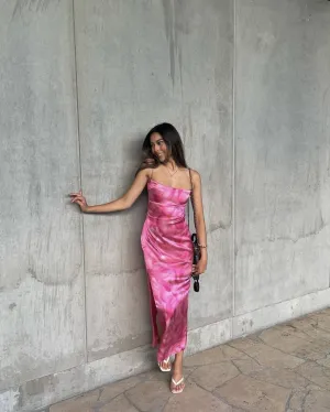 Mirror Palais - S&M Dress in Pink Tulip