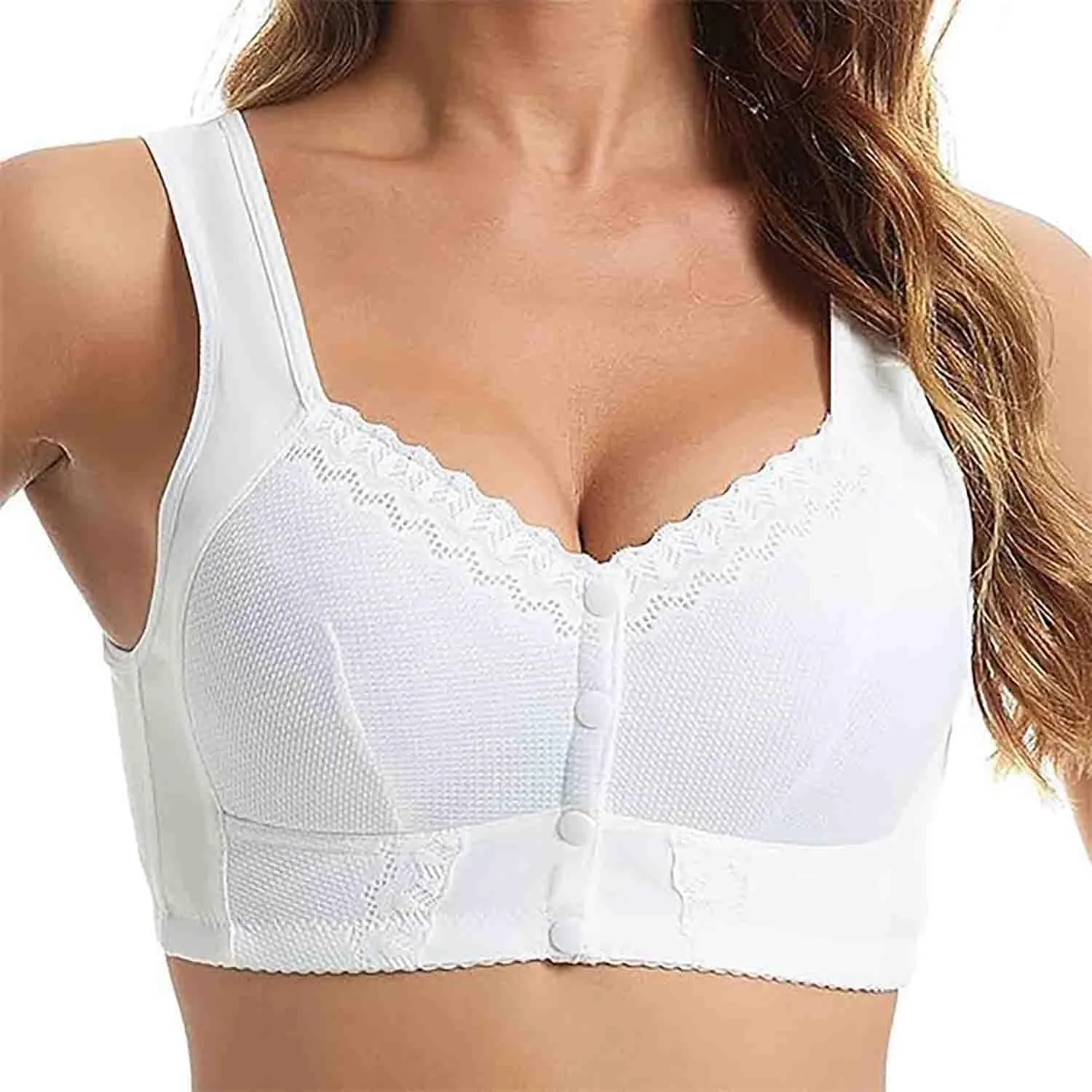 Moona Bra - Front Closure Breathable Bra for Seniors