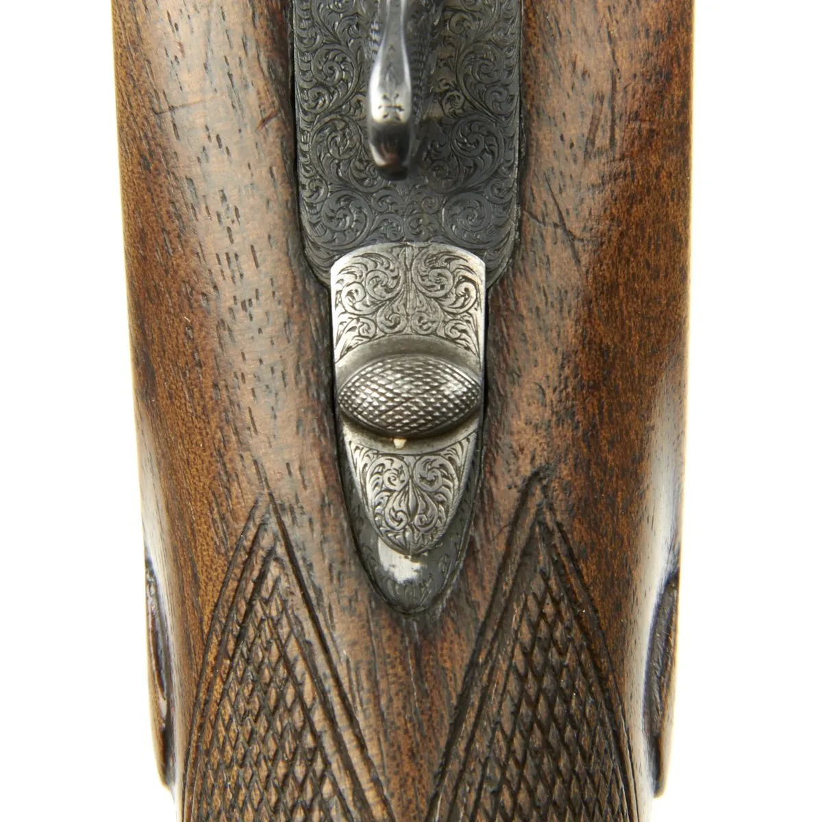 Original English 1893 James Purdey Best Side by Side Sidelock Ejector Game Gun with Original Case Named to Charles Steele