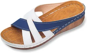 Orthopedic Sandals for Women Dressy Damping Sole Slippers Arch Support Slippers Casual Walking Summer Sandals2