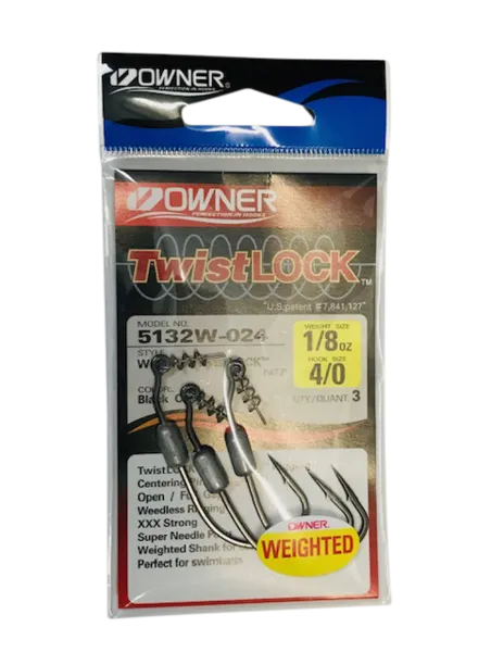 Owner Weighted TwistLock Hooks