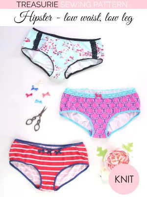 Panties Pattern  HIPSTER - Womens (U301-L)