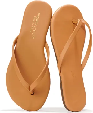 Project Cloud Kids Sandals For Girls Footwear with Memory Foam Insole Kids Flip Flops - Lightweight & Slip Resistant Girls Sandals Summer Beach Essentials (Little Foundations)