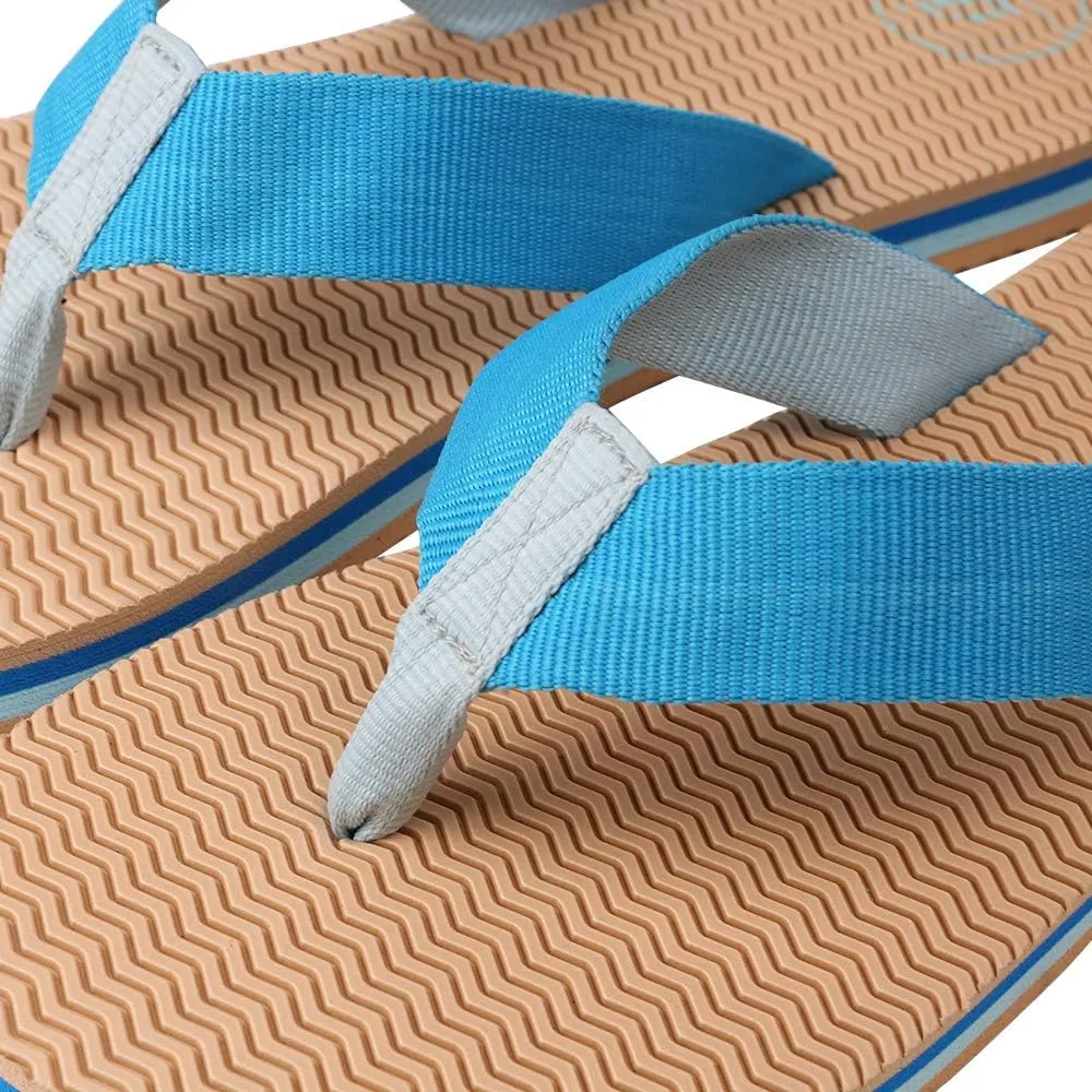 ROXIE Summer Beach Slippers Flip Flops for Women Non Slip Thong Sandals with Arch Support