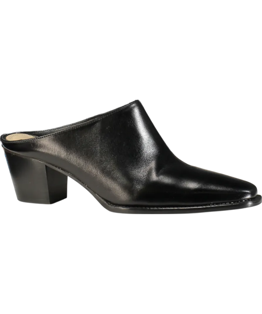 Russell & Bromley Black Betton Western Mules UK 7 EU 40 