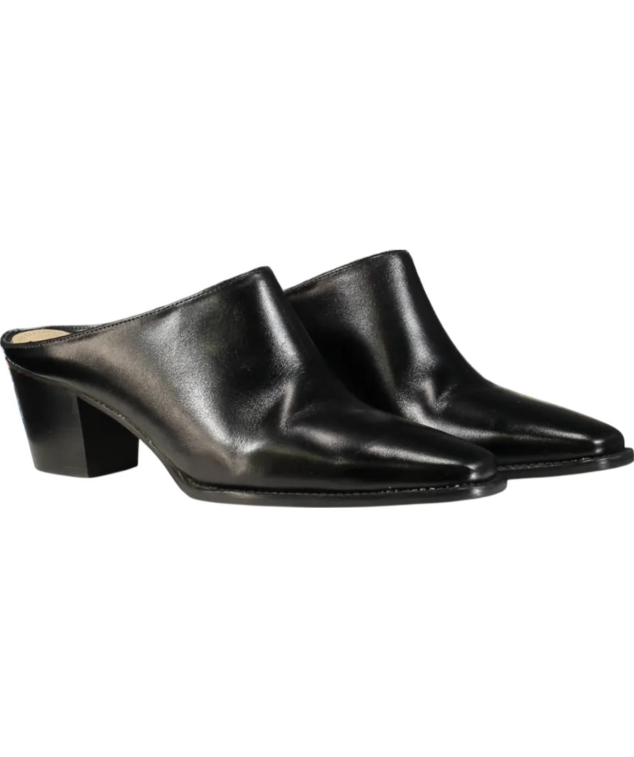 Russell & Bromley Black Betton Western Mules UK 7 EU 40 