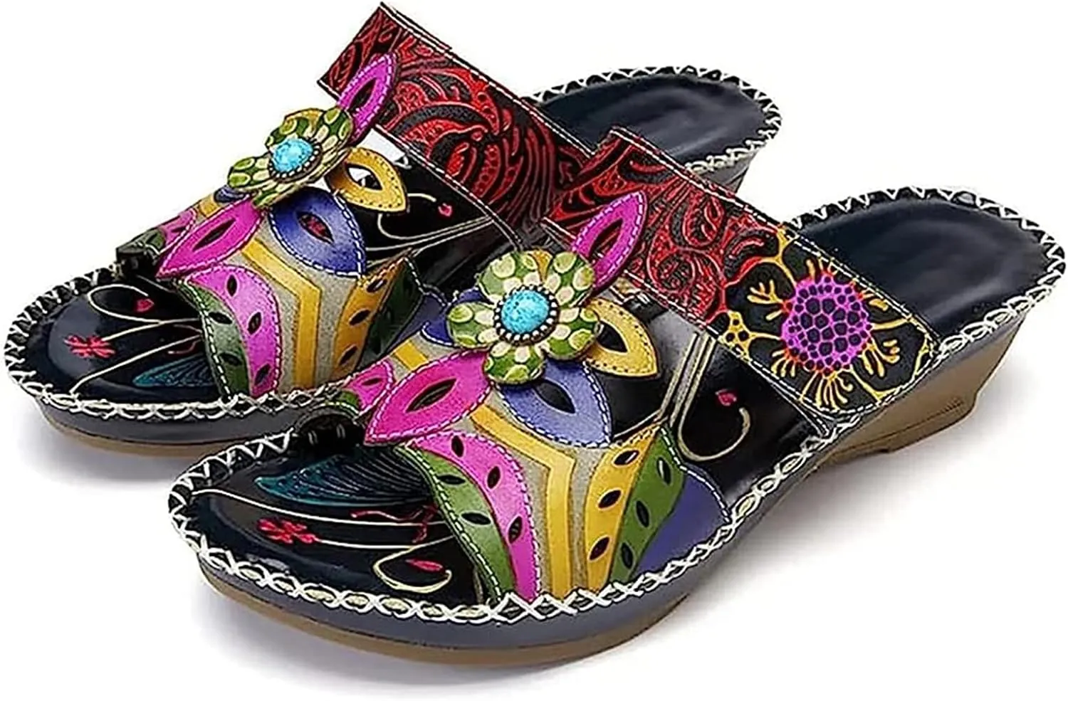 Sandals Women Dressy Comfortable Walking Orthopedic Flip Flops Summer Orthotic Beach Shoes Slides with Arch Support