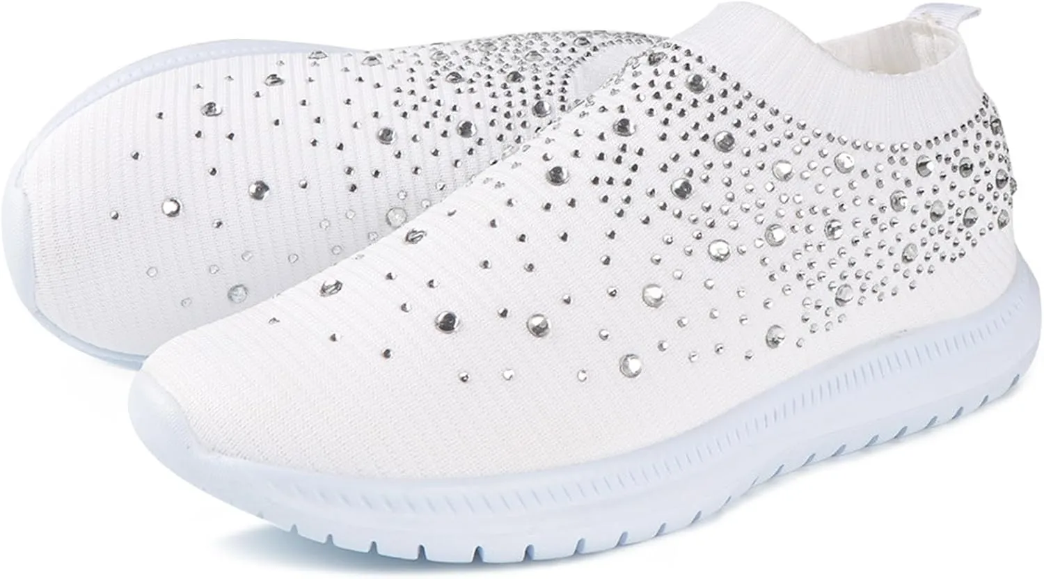 Shoes For Women Sneakers Slip On Walking Shoes Slip Resistant Travel Shoes Breathable Upper Gym Workout Fashion Sneakers