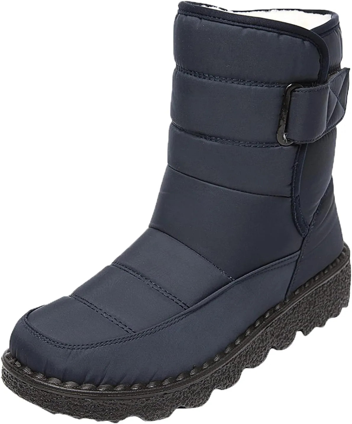 Slip on Winter Boots for Women Cute Snow Boot Women Wide Waterproof Winter Boots Slip on Womens Wide Snow Boots for Women Waterproof Botas De Invierno Contra Agua Mujer