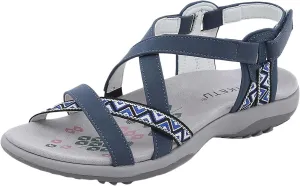 SuanlaTDS Womens Flat Walking Sandals with Arch Support Comfortable Wedge Platform Plantar Fasciitis Water Athletic Adjustable Ankle Strap Summer Beach Hiking Outdoor Orthopedic Shoes