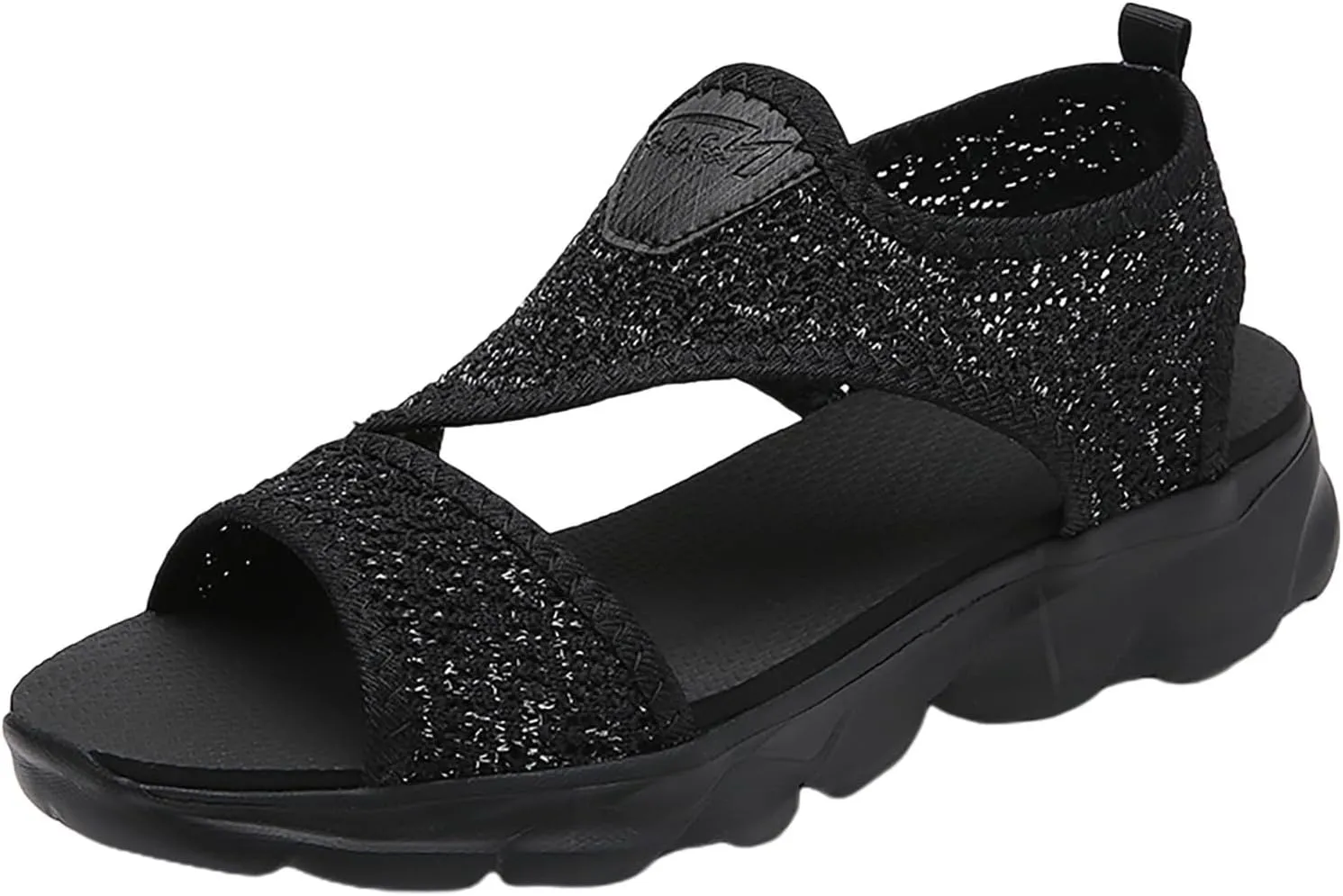 SuanlaTDS Women's Orthopedic Platform Sandals 2025 Dressy Summer Wedge Beach Open Toe Arch Support Slip On Comfortable Outdoor Walking Shoes Breathable Low Heels Wedges Slides Sandal