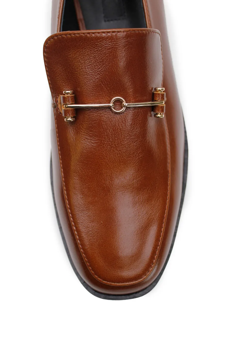 Suit Loafer Pecan/Gold