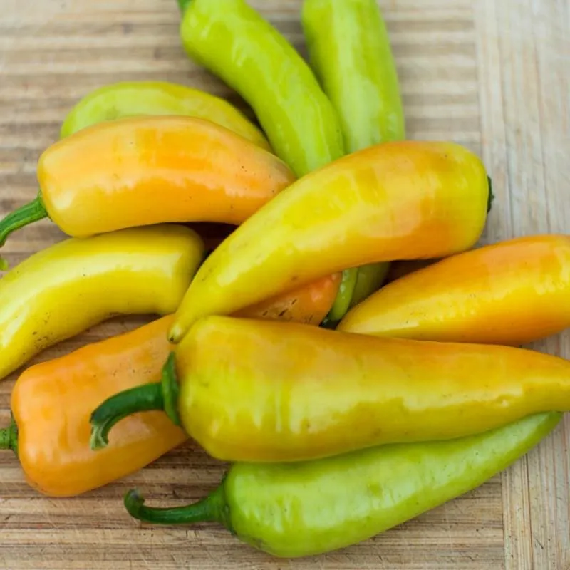 Sweet Banana Pepper (Heirloom 72 Days)