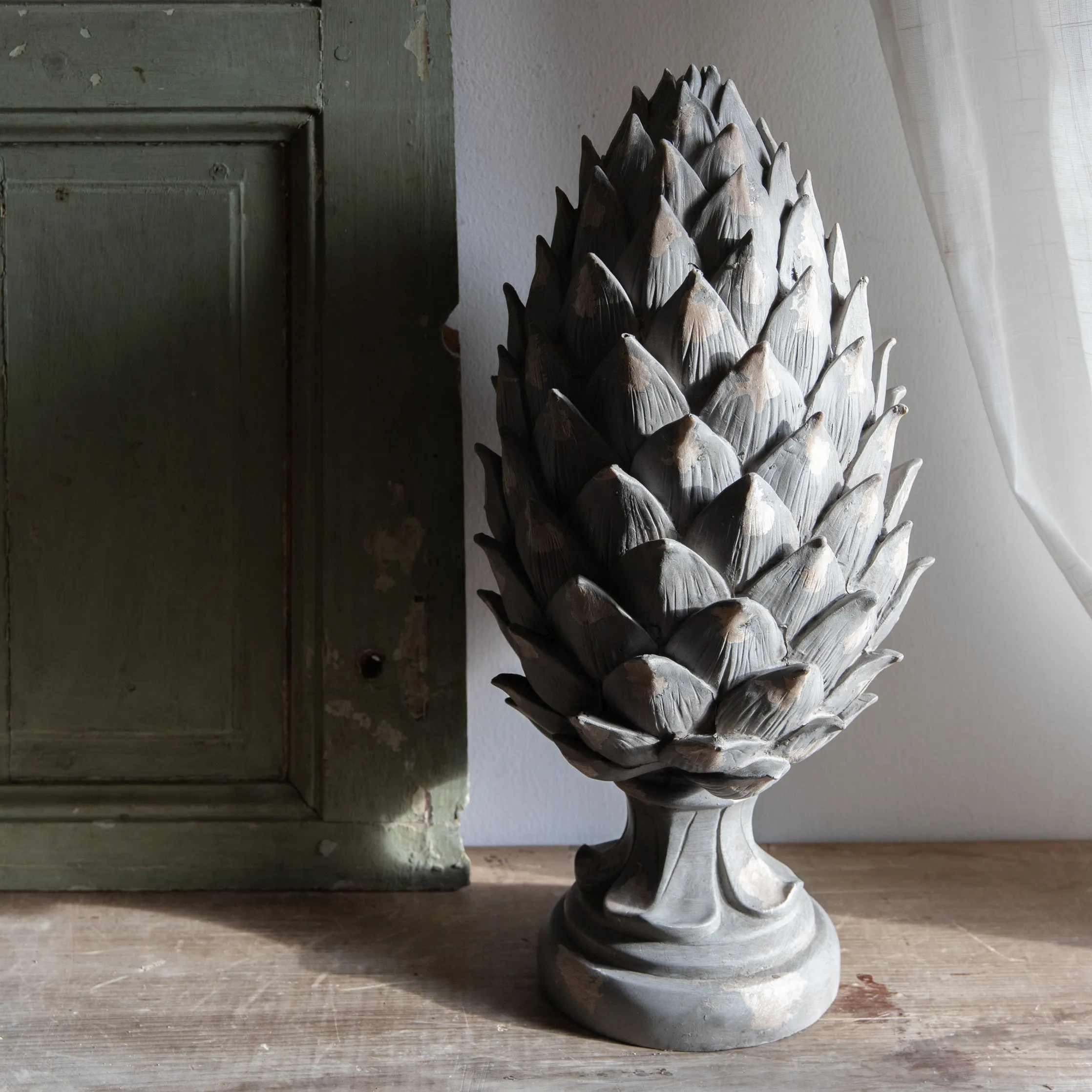 Tall Pine Cone Ornament