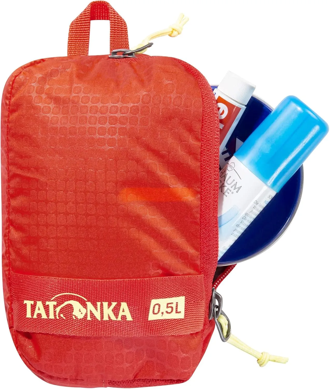 Tatonka Packing Cube Stuffing Bag Zip Set 3  Ultralight and Space-Saving Packing Bag Set with Zip  3 Bags in Various Sizes (Grey/Blue/Black)