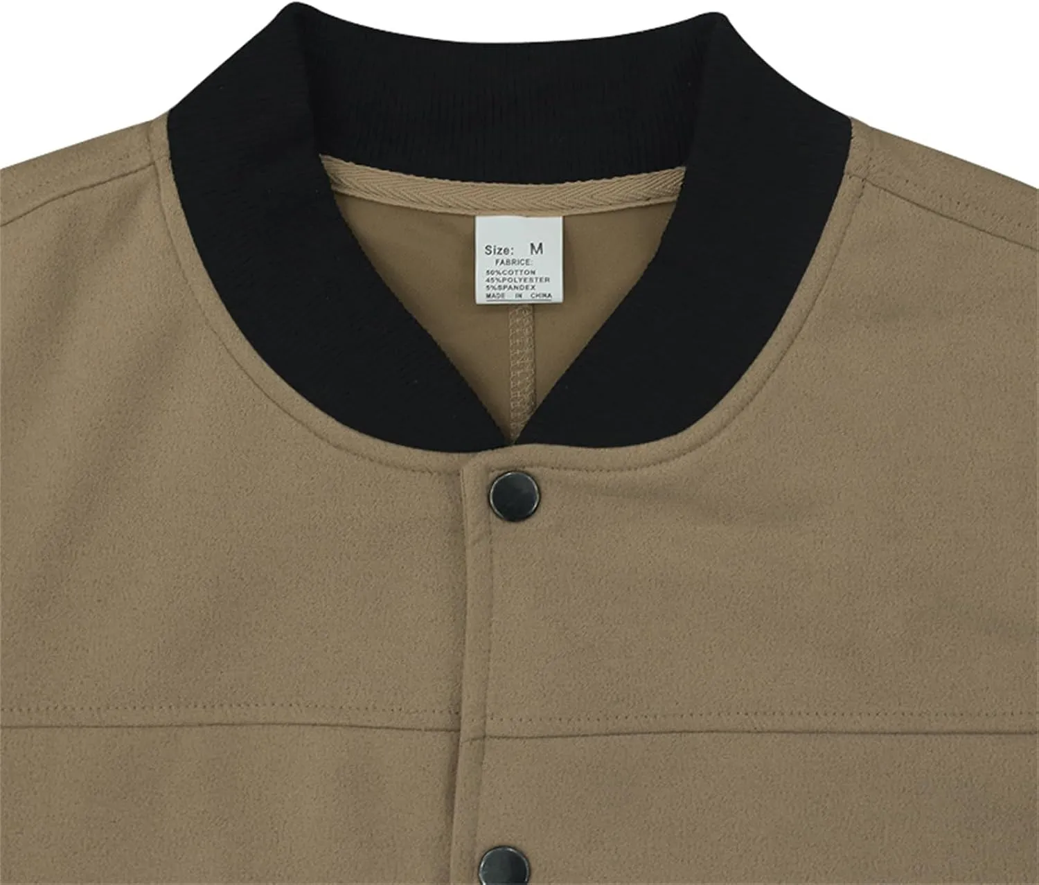 Thatrich Mens Cropped Bomber Jacket Lightweight Button Down Shirt Flight Motorcycle Jacket Faux Leather Vintage Jackets Coats