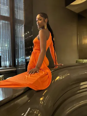 The Lora One Shoulder Mini Dress
